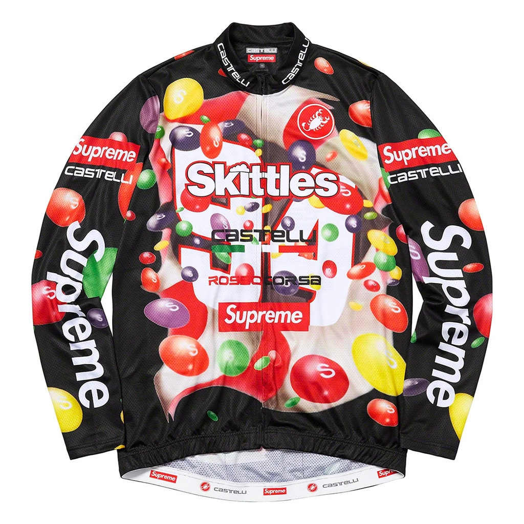 SUPREME Skittles Castelli L/S Cycling Jersey 