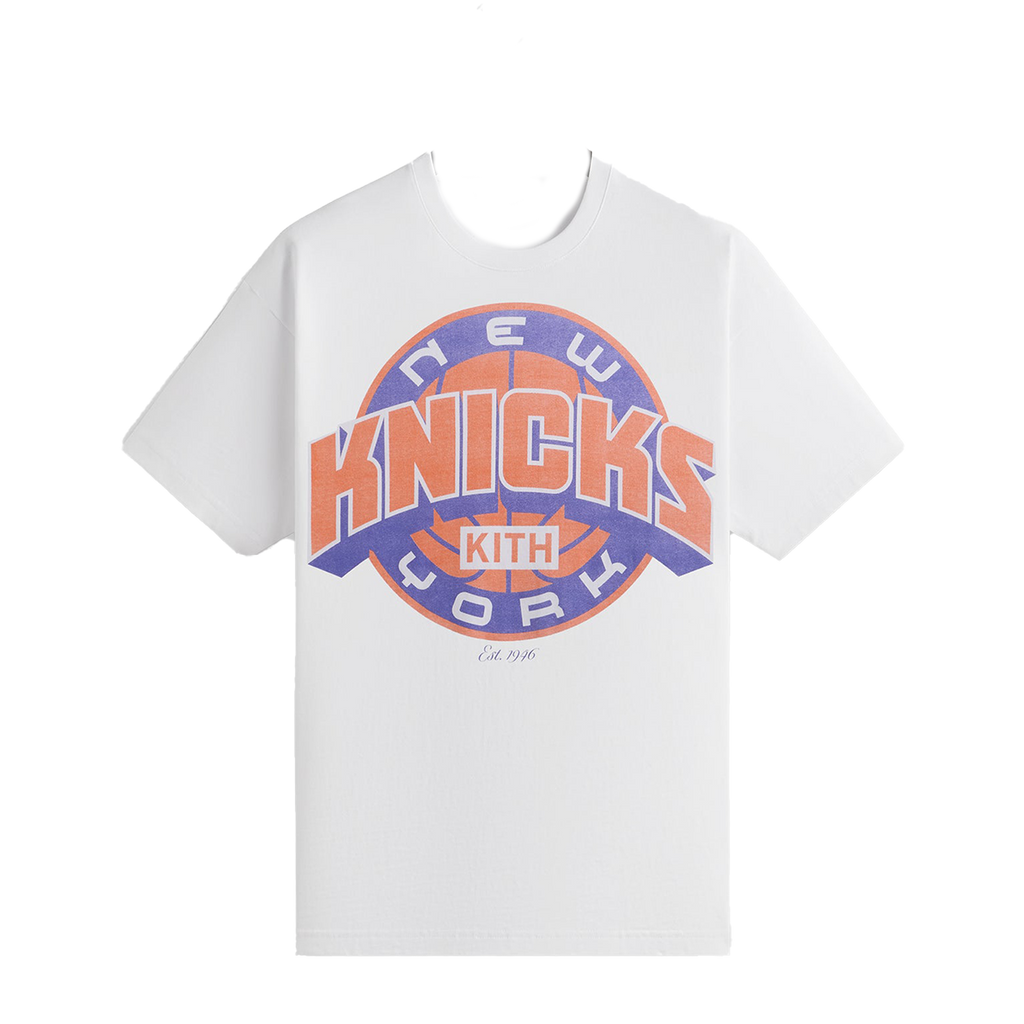 ★25SS★Kith for the New York Knicks Showtime Vintage Tee KHM032931-001-Front_706c4f58-