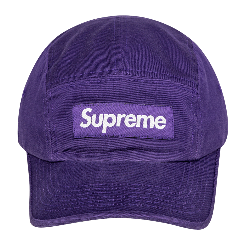 SUPREME Washed Chino Twill Camp Cap 