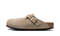 Boston Soft Footbed "Suede Taupe" 560771 — 34