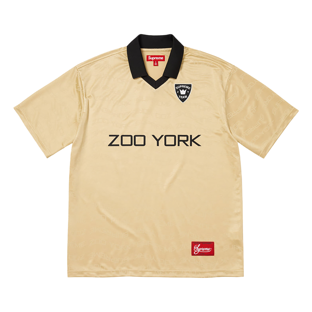 Supreme/Zoo York Soccer Jersey ゴールド L SUPREME Zoo York Soccer Jersey 