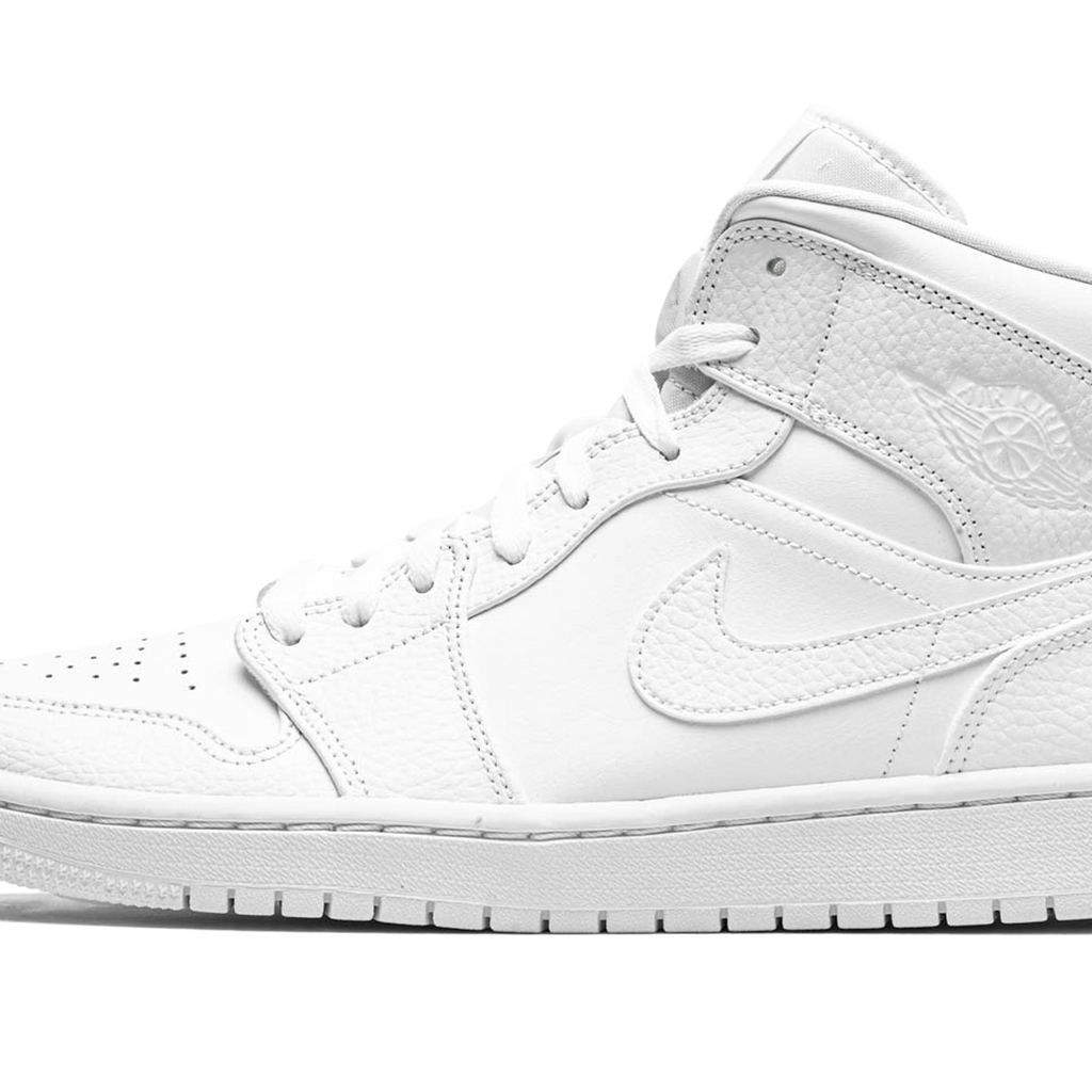 JORDAN Air Jordan 1 Mid Triple White Stadium Goods