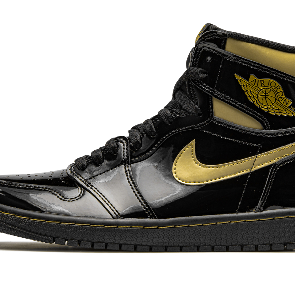 JORDAN Air Jordan 1 Retro High OG Black Metallic Gold Stadium Goods