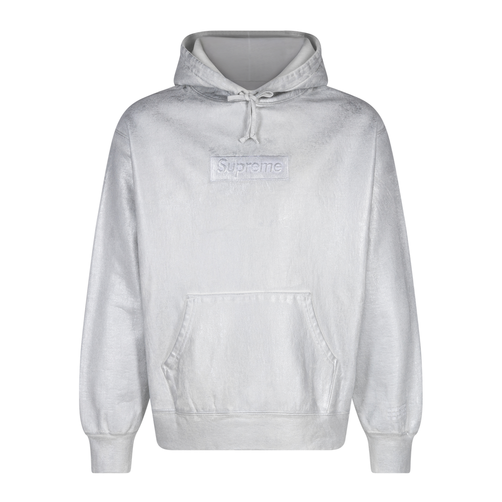 SUPREME Supreme MM6 Maison Margiela Foil Box Logo Hoodie SUPREME Supreme MM6 Maison Margiela Foil Box Logo Hoodie