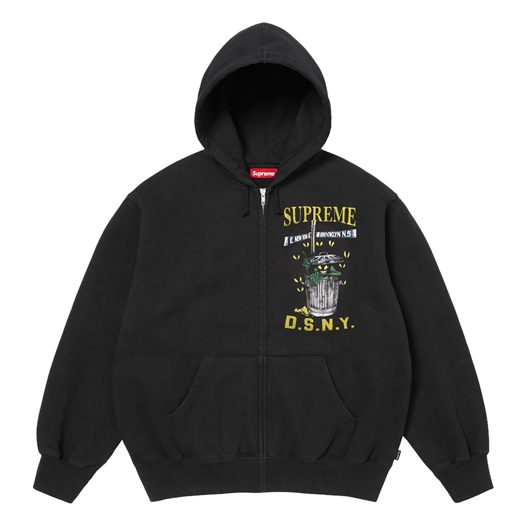 SUPREME DSNY Zip Up Hooded Sweatshirt