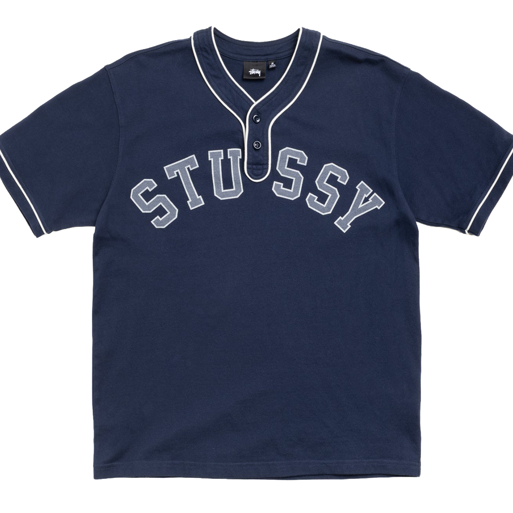 トップス ARCH BASEBALL JERSEY stussy STUSSY ARCH BASEBALL JERSEY 