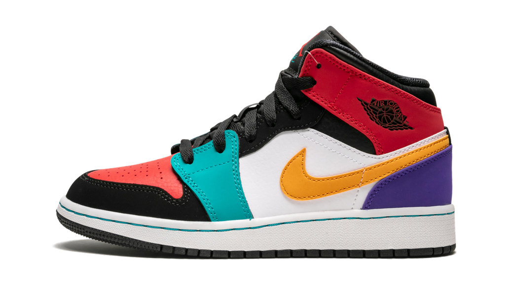 Air jordan 1 multicolor kids discount