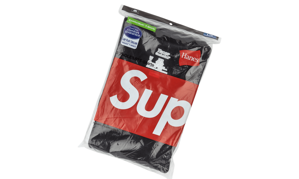SUPREME Hanes Tagless Tees (3) 