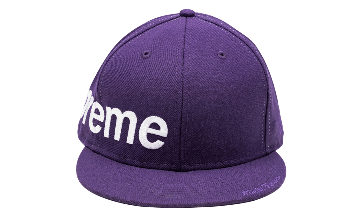 美品】07SS Supreme side logo newera cap シュプリーム サイドロゴ