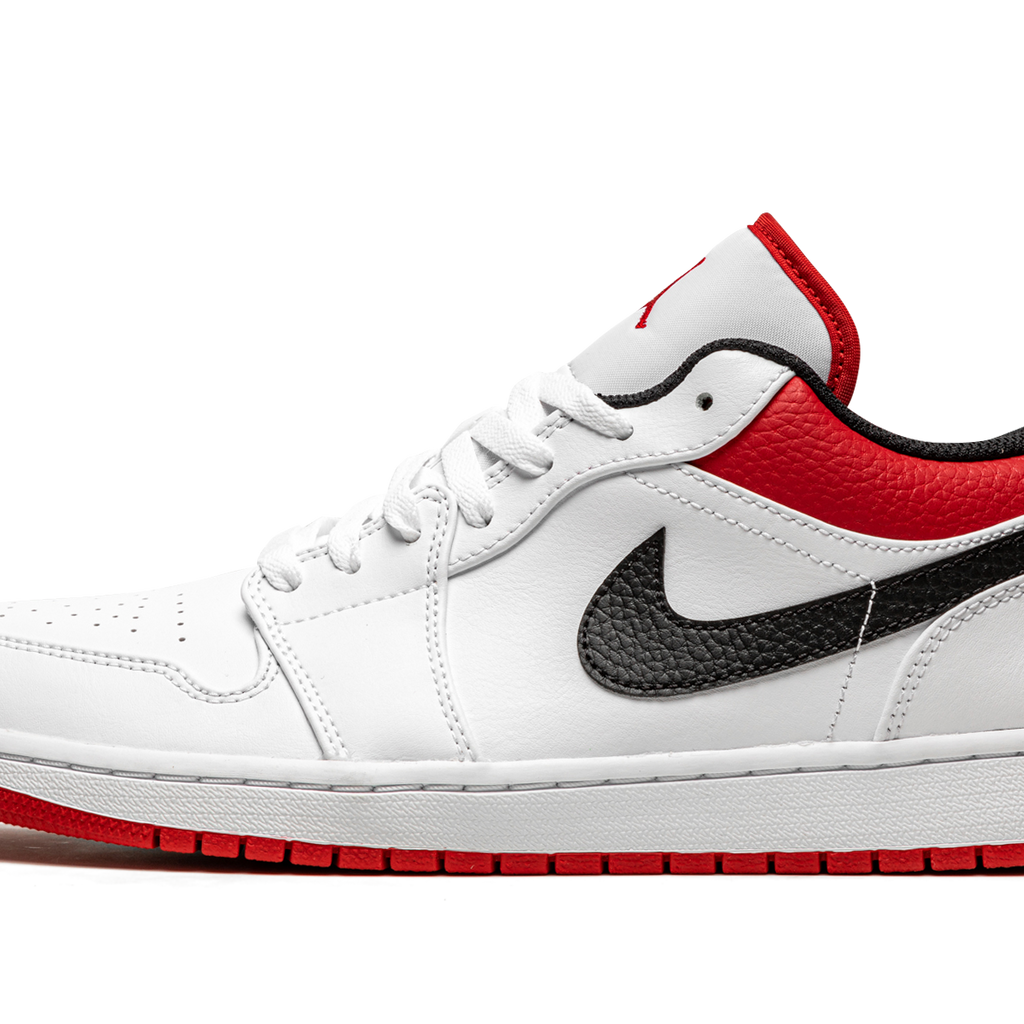 Red and white jordan 1 low sales