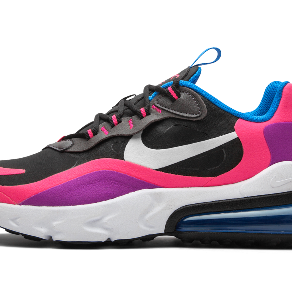 Nike Air Max 270 React GS Hyper Pink Vivid Purple BQ0101 001 Stadium Goods