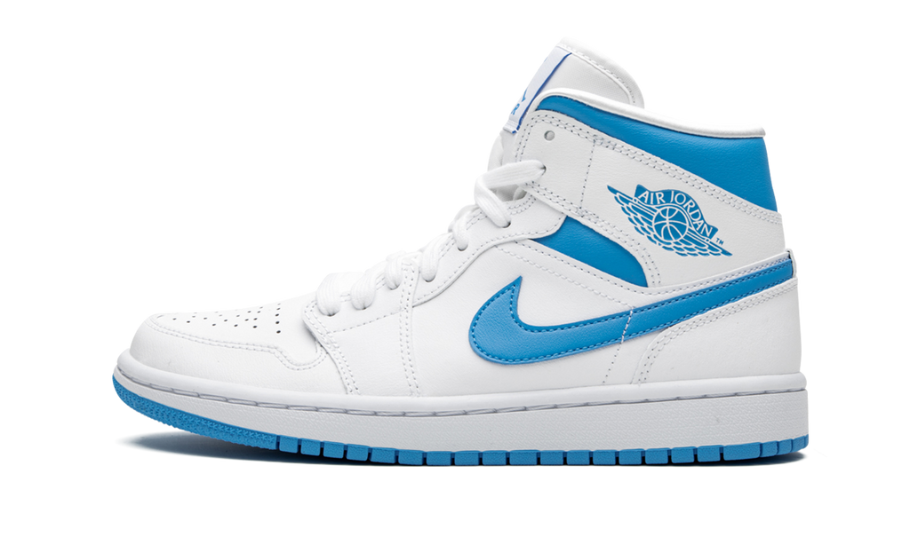 Jordan Air 1 Mid UNC Sneakers White
