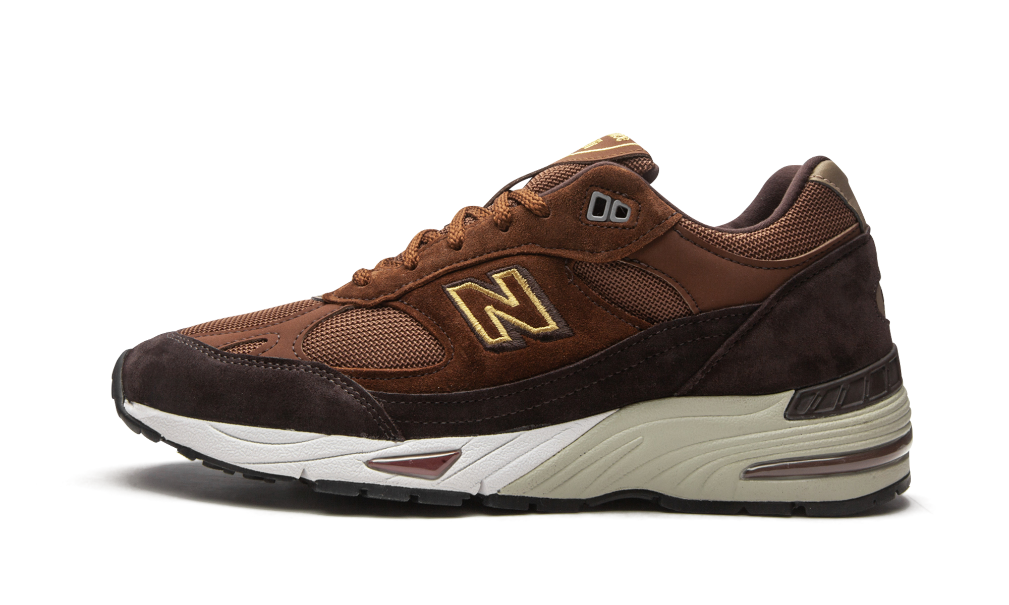 NEW BALANCE 英国製 M991 YOX ブラウン US 10 D