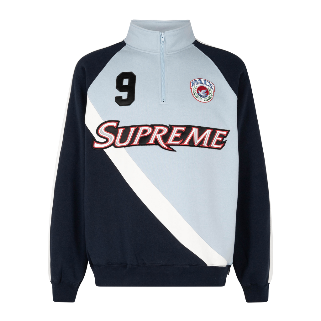 SUPREME Equipé Half Zip Sweatshirt SUPREME Equipé Half Zip Sweatshirt