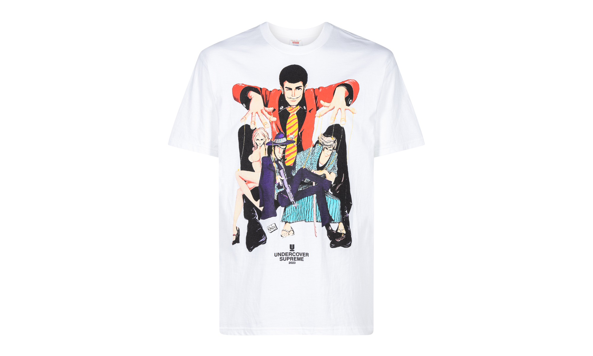 Supreme × UNDERCOVER Lupin the Third Tee
