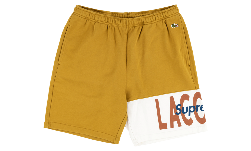 SUPREME Lacoste Logo Panel Sweatshort 