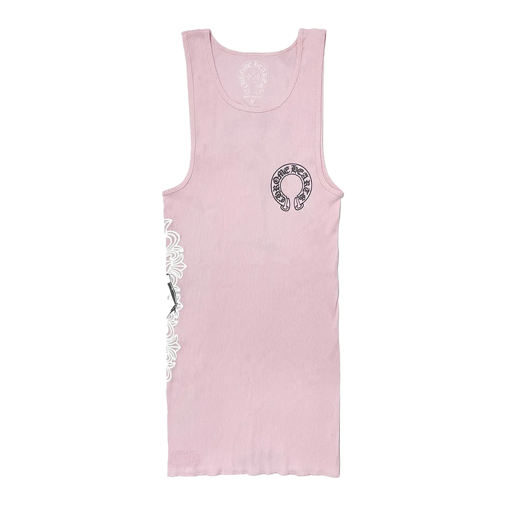 クロムハーツ　タンクトップ　 chrome hearts deadlydoll CHROME HEARTS Deadly Doll Tank Top Floral 
