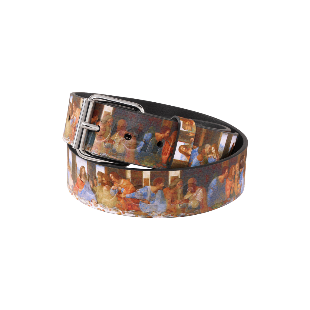 SUPREME Last Supper Leather Belt SUPREME Last Supper Leather Belt