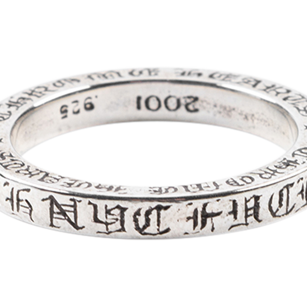 CHROME HEARTS FUCK YOU 3mm SPACER RING 