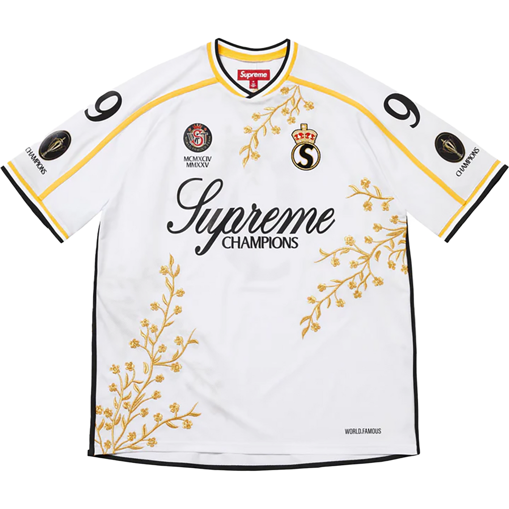 SUPREME Floral Soccer Jersey 