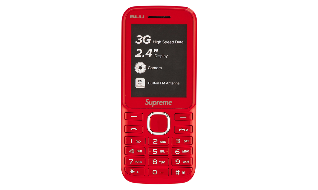 【希少】Supreme×BLU Burner Phone 2019FW SUPREME BLU Burner Phone 