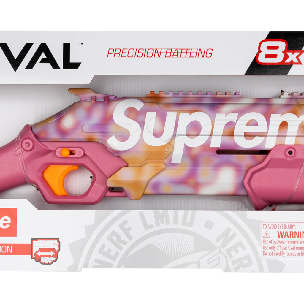 Supreme Nerf Rival Takedown Blaster PINK