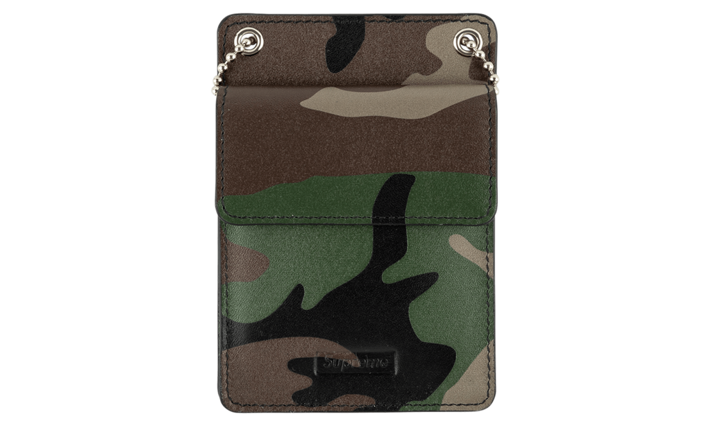 SUPREME Leather ID Holder 