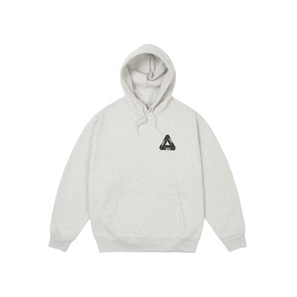 【Palace】 Seoul 2 Seoul Hoodie Grey Marl - 25SS PALACE Seoul 2 Seoul Hoodie 