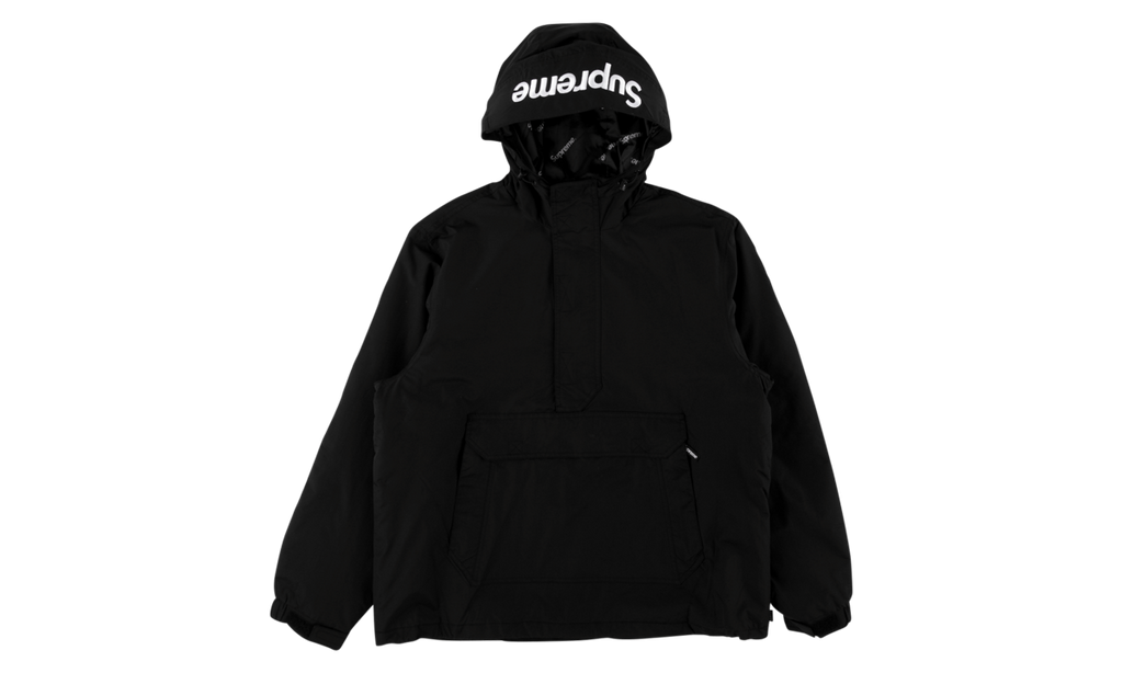 SUPREME Hooded Logo Half Zip Pullover SUPREME Hooded Logo Half Zip Pullover