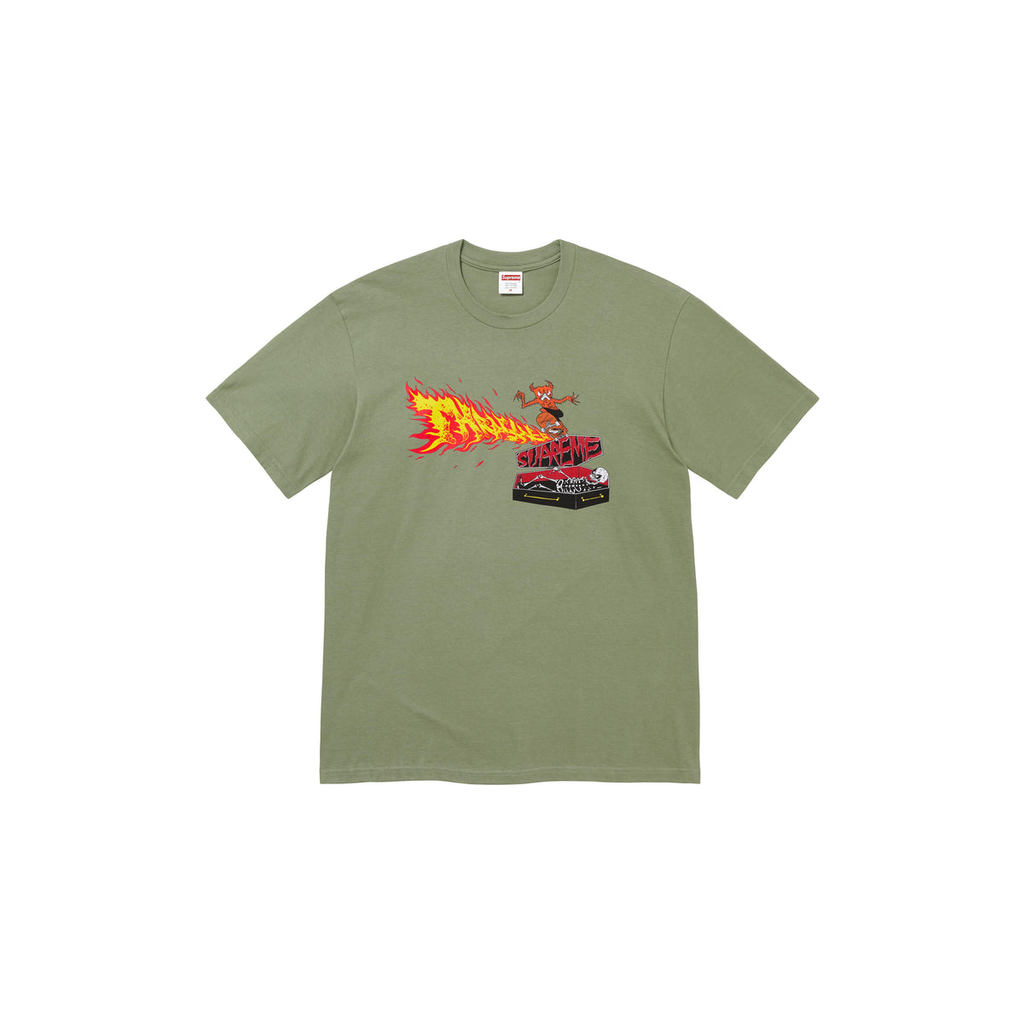 SUPREME Thrasher® Back Tail Tee SUPREME Thrasher® Back Tail Tee