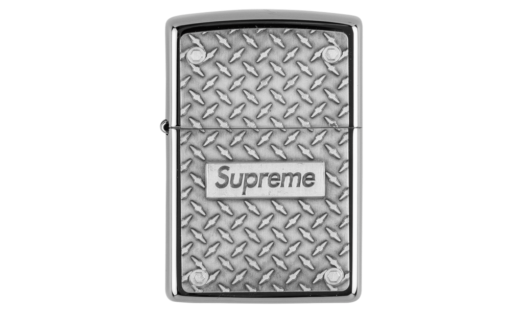 SUPREME Diamond Plate Zippo SUPREME Diamond Plate Zippo