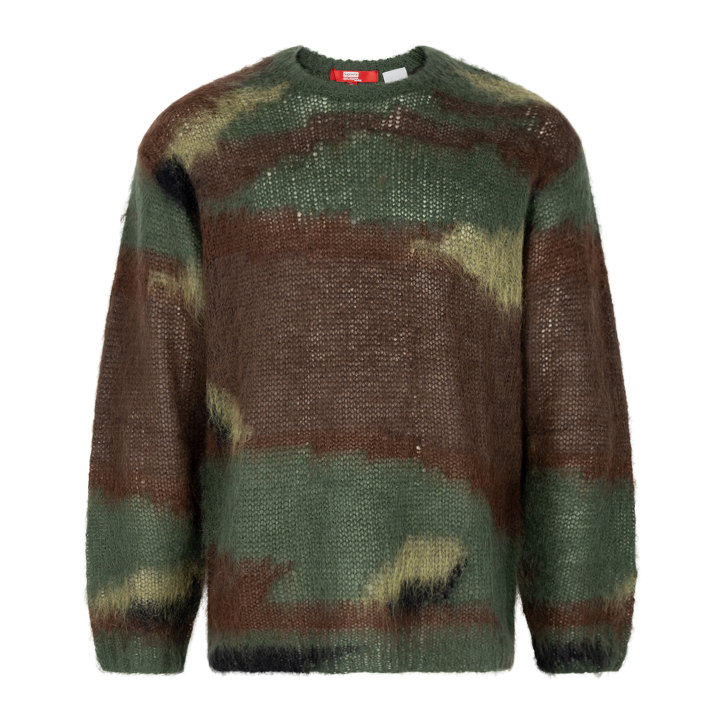SUPREME Junya Watanabe Brushed Camo Sweater 
