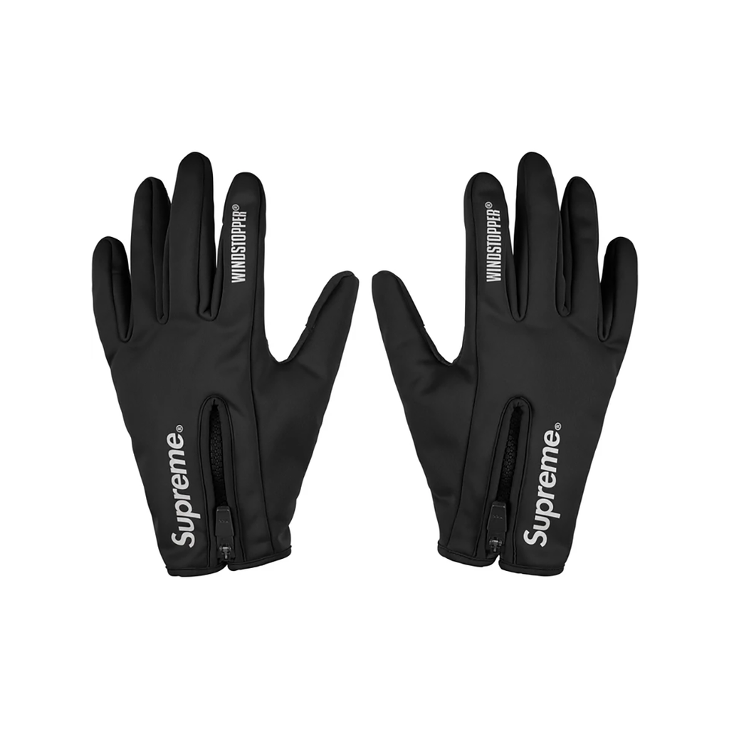 小物 Supreme Windstopper Zip Gloves Black XL SUPREME WINDSTOPPER Zip Gloves 