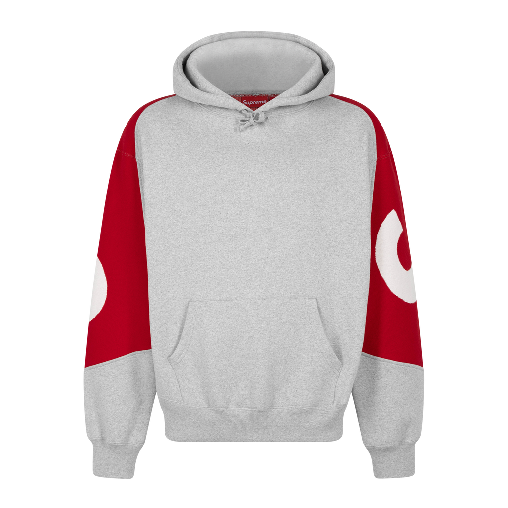 （訳ありセール 格安） Jacquard Logo Big SUPREME Hooded  Sweatshirt トップス