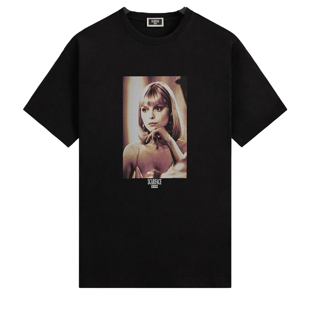 KITH × SCARFACE Elvira Portrait Tee ブラック KITH Scarface Elvira Portrait Tee 