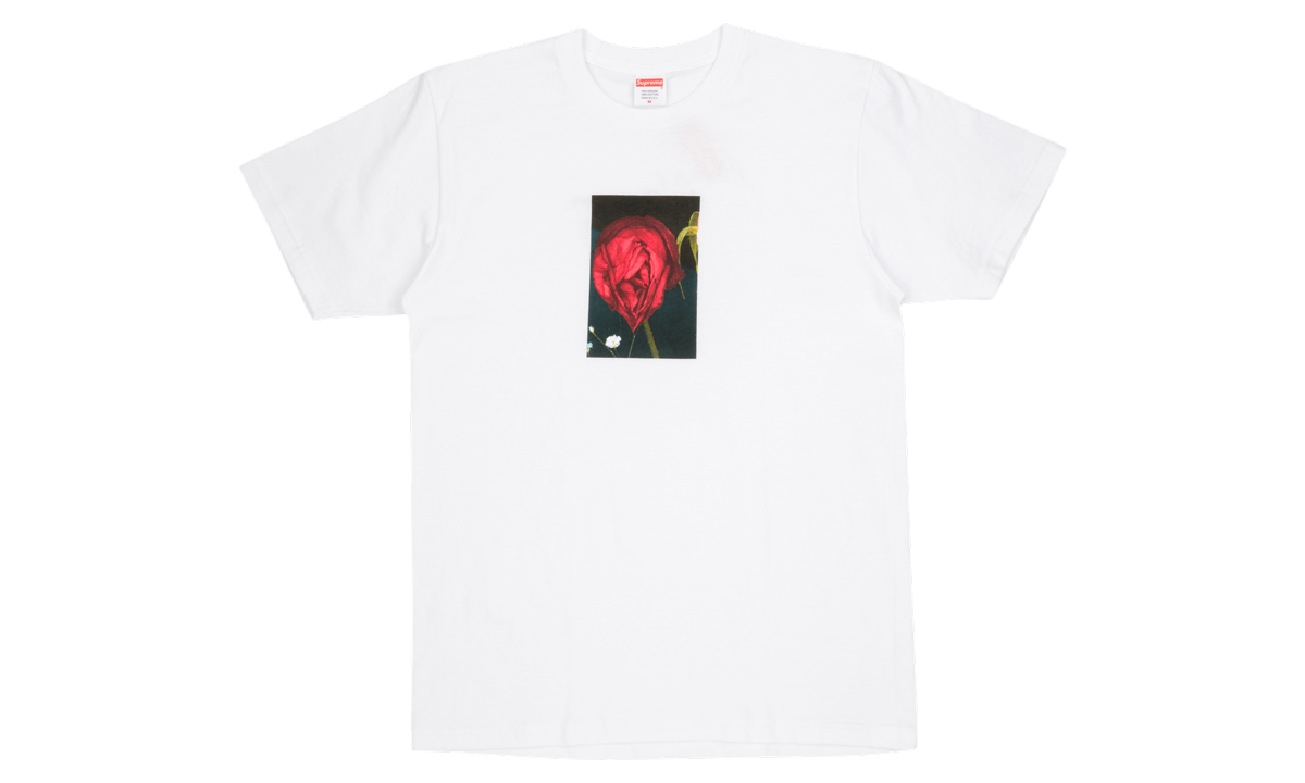 Supreme Araki Rose Tee White S ローズ 白 水原希子