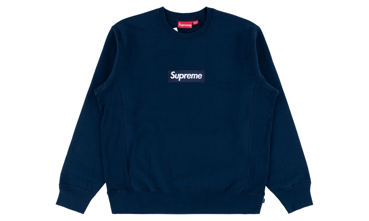 Supreme Box Logo Crewneck (FW18) Dark Green Men's - FW18 - US