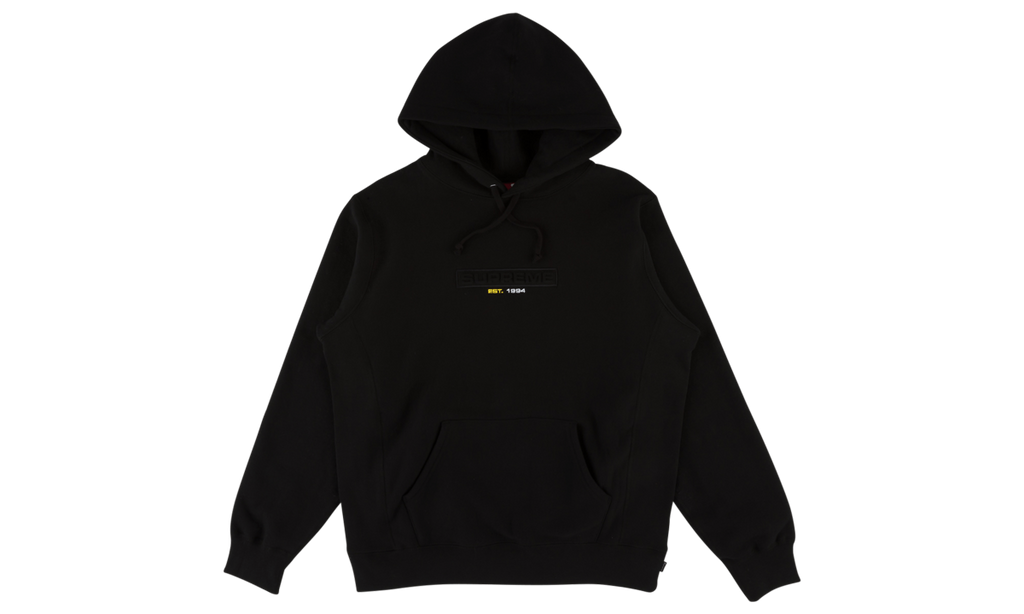 SUPREME Embossed Logo Hooded Sweatshirt  