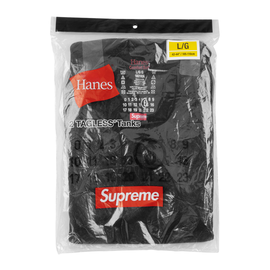 Supreme x MM6 Maison Margiela Hanes Tagless Tank Top (pack